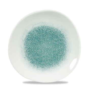 Raku Jade Green Organic Plate 21cm